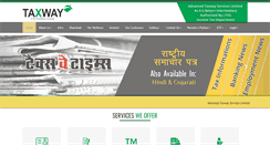 Desktop Screenshot of onlinetaxwayindia.com